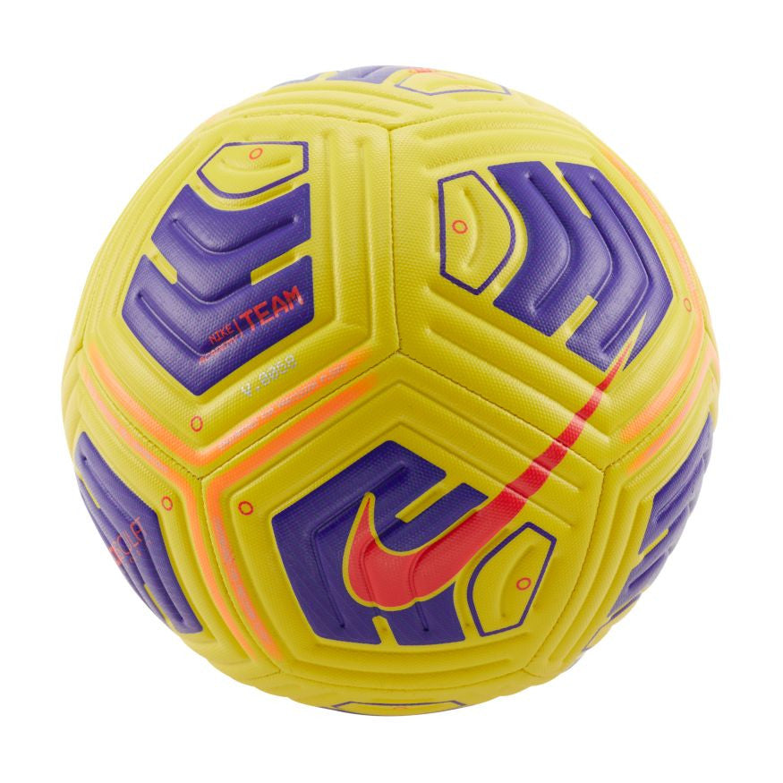 Nike Academy Team Ball - Yellow/Violet/Bright Crimson Balls Yellow/Violet/Bright Crimson Size 5 - Third Coast Soccer