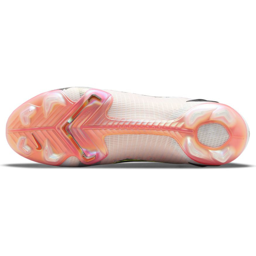 Nike Mercurial Superfly 8 Elite Fg - White/Black/Crimson/Pink Blast Mens Firm Ground Mens 9 White/Black/Crimson/Pink Blast - Third Coast Soccer