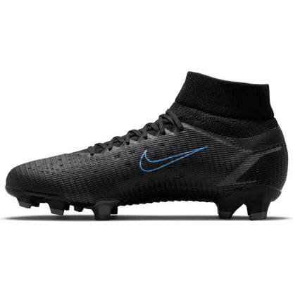 Nike Mercurial Superfly 8 Pro FG - Black/Iron Grey Mens Footwear   - Third Coast Soccer