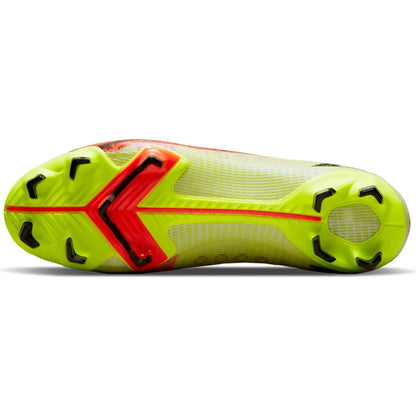 Nike Mercurial Superfly 8 Pro FG - Volt/Bright Crimson/Black Mens Footwear   - Third Coast Soccer