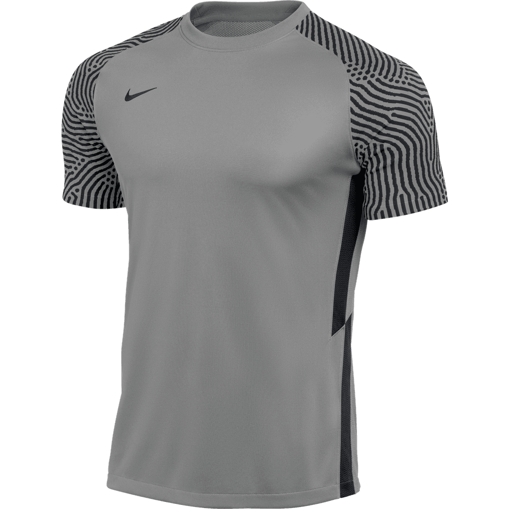 Nike Dri-Fit Strike 2 Top - Wolf Grey Jerseys Wolf Grey/Black Mens Small - Third Coast Soccer