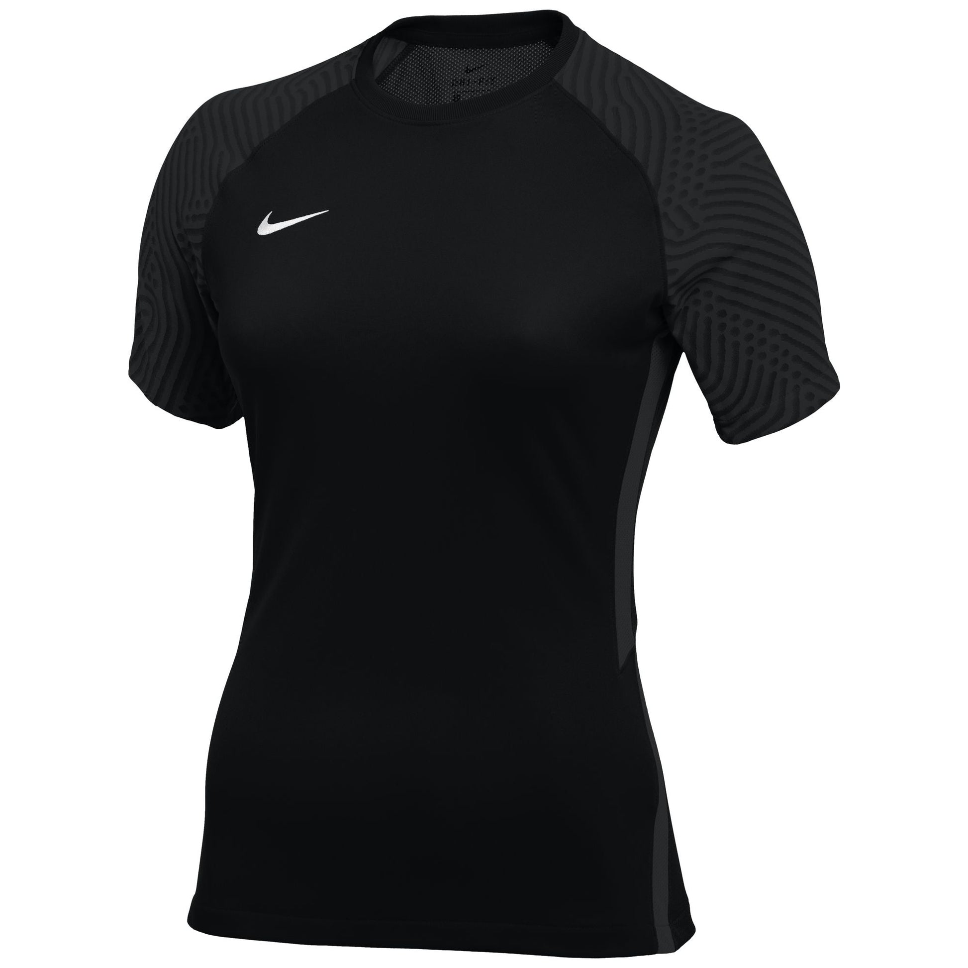 Nike Women's Dri-Fit Strike II SS Jersey - Black/White Jerseys   - Third Coast Soccer