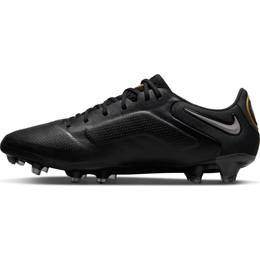 Nike Tiempo Legend 9 Elite FG - Black/Metallic Dark Grey/Anthracite Mens Firm Ground Mens 8 Black/Mtlc Dark Grey/Anthracit - Third Coast Soccer