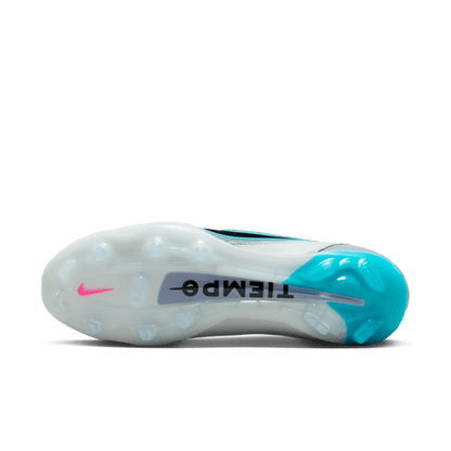 Nike Tiempo Legend 9 Elite FG - White/Baltic Blue/Pink Mens Footwear   - Third Coast Soccer