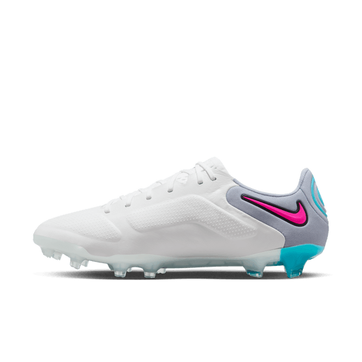 Nike Tiempo Legend 9 Elite FG - White/Baltic Blue/Pink Mens Footwear   - Third Coast Soccer