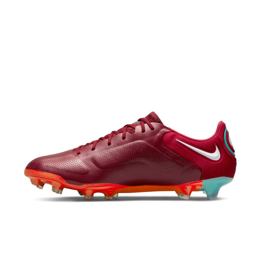 Nike Tiempo Legend 9 Elite FG - Red/White/Mystic Hibiscus Men's Footwear Closeout Mens 8 Team Red/White/Mystic Hibiscus - Third Coast Soccer