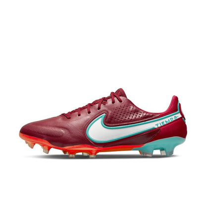 Nike Tiempo Legend 9 Elite FG - Red/White/Mystic Hibiscus Men's Footwear Closeout   - Third Coast Soccer