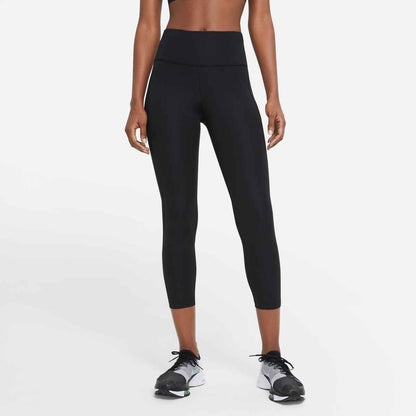 Nike Fast Women's Mid-Rise Crop Leggings Pants - Third Coast Soccer