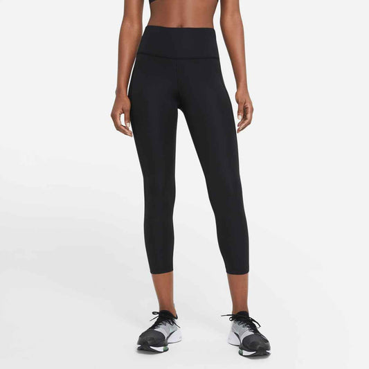 Nike Fast Women's Mid-Rise Crop Leggings Pants - Third Coast Soccer
