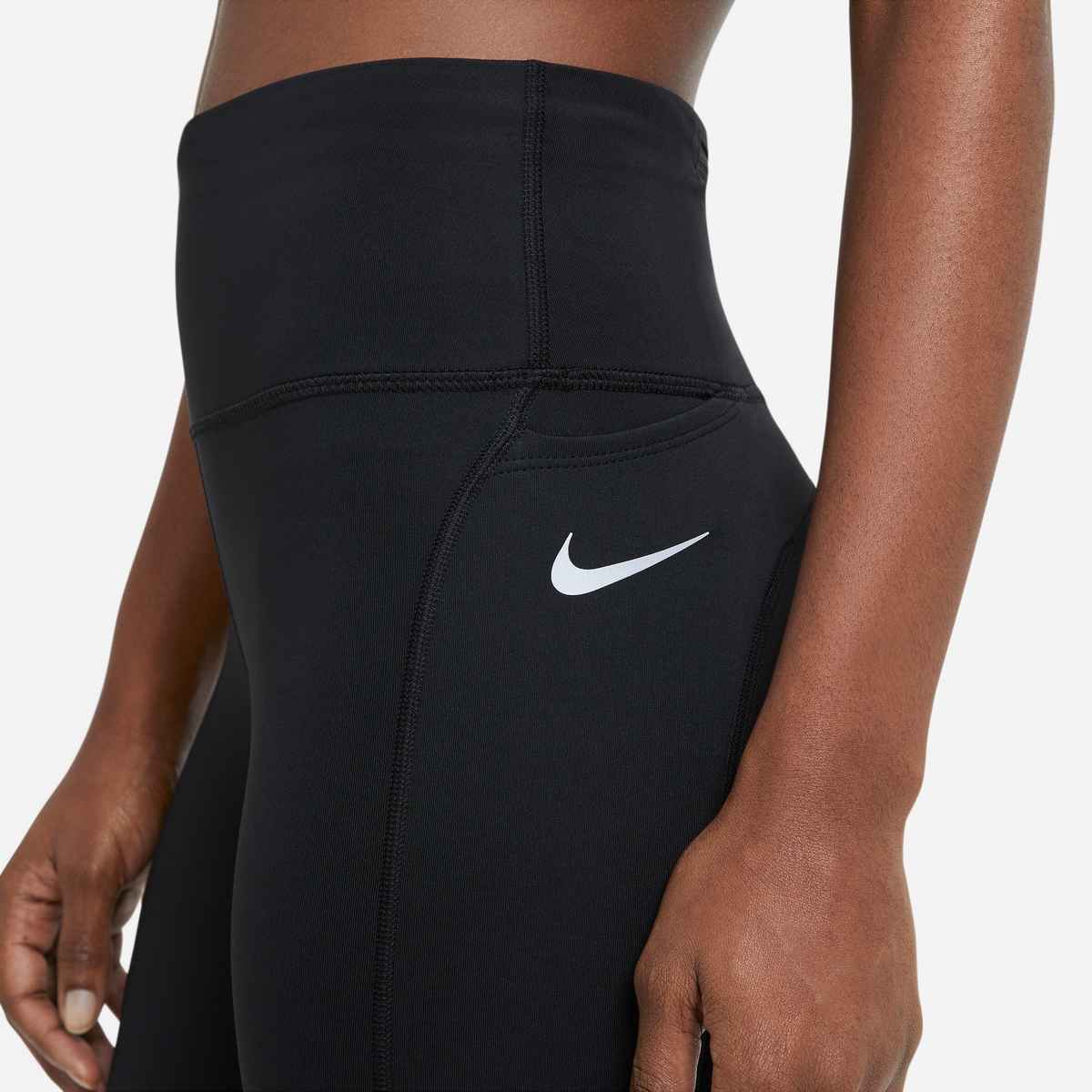 Nike Fast Women's Mid-Rise Crop Leggings Pants - Third Coast Soccer