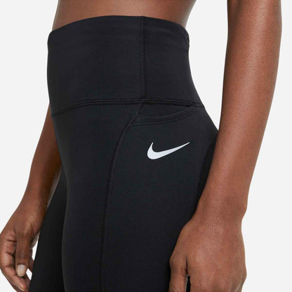 Nike Fast Women's Mid-Rise Crop Leggings Pants - Third Coast Soccer