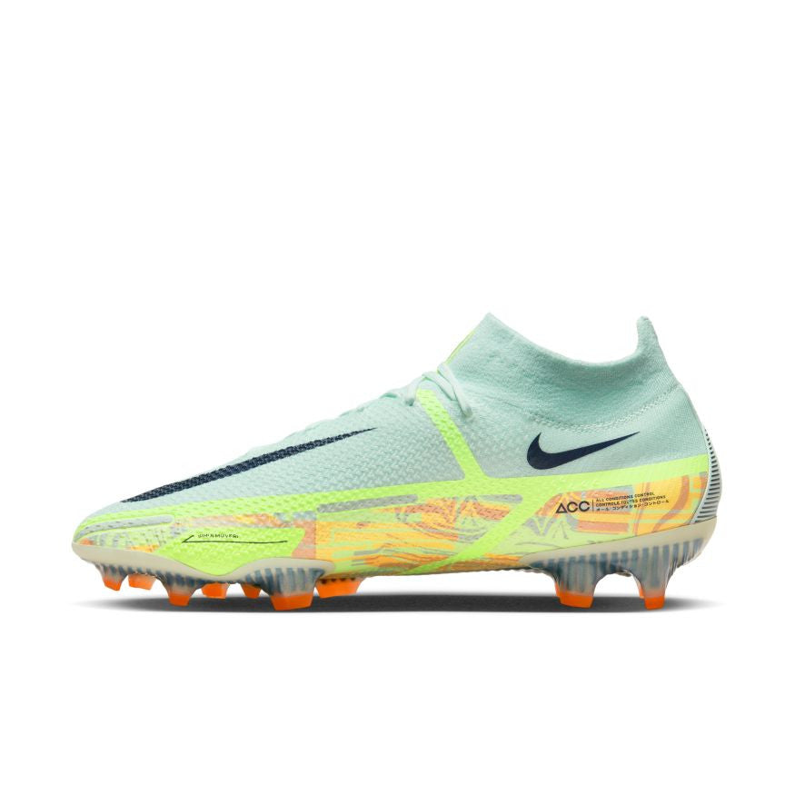 Nike Phantom Gt2 Dynamic Fit FG - Barely Green/Blackened Blue Mens Firm Ground Mens 7 Barely Green/Blackened Blue/Gh - Third Coast Soccer