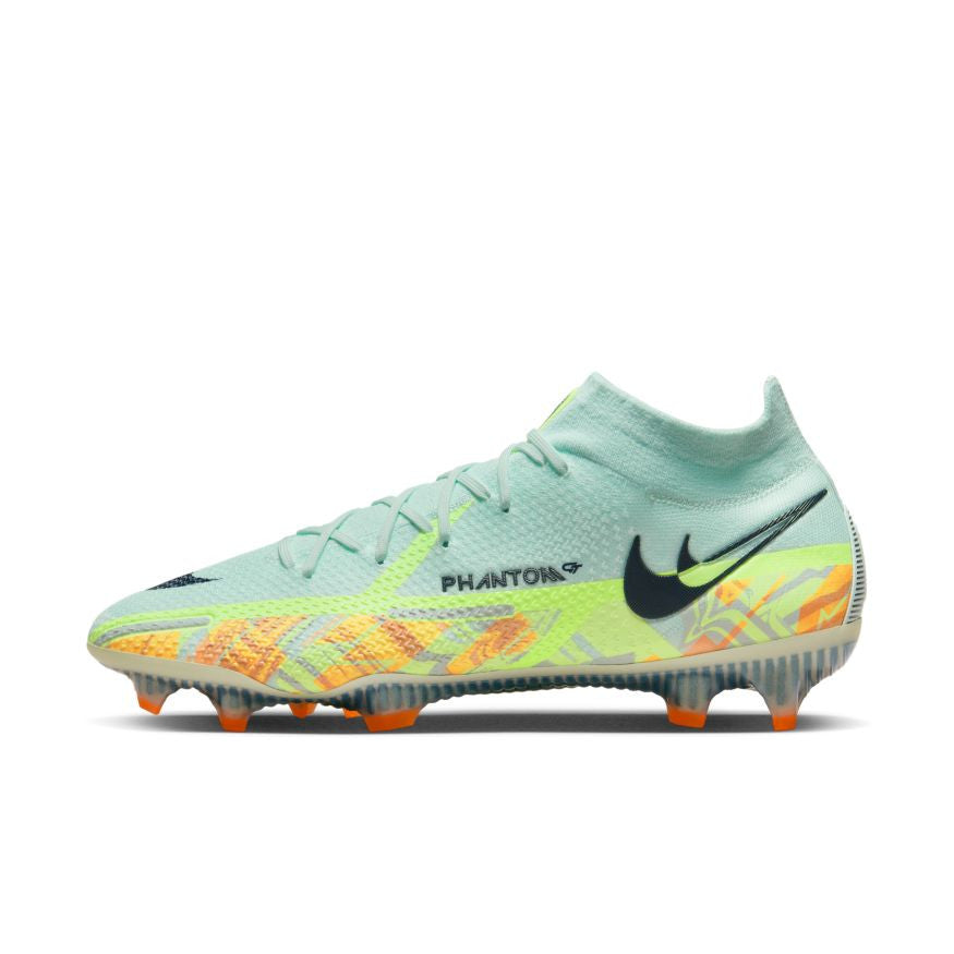 Nike Phantom Gt2 Dynamic Fit FG - Barely Green/Blackened Blue Mens Firm Ground Mens 8 Barely Green/Blackened Blue/Gh - Third Coast Soccer