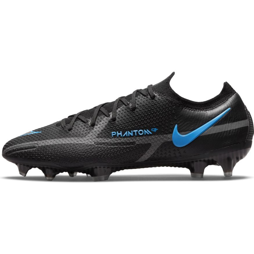 Nike Phantom Gt 2 Elite Fg - Black/Iron Grey Mens Firm Ground Mens 7 Black/Iron Grey - Third Coast Soccer