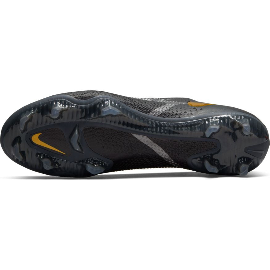 Nike Phantom GT2 Elite FG - Black/Metallic Dark Grey/Metallic Gold Mens Footwear Mens 8.5 Black/Mtlc Dark Grey/Mtlc Gold - Third Coast Soccer
