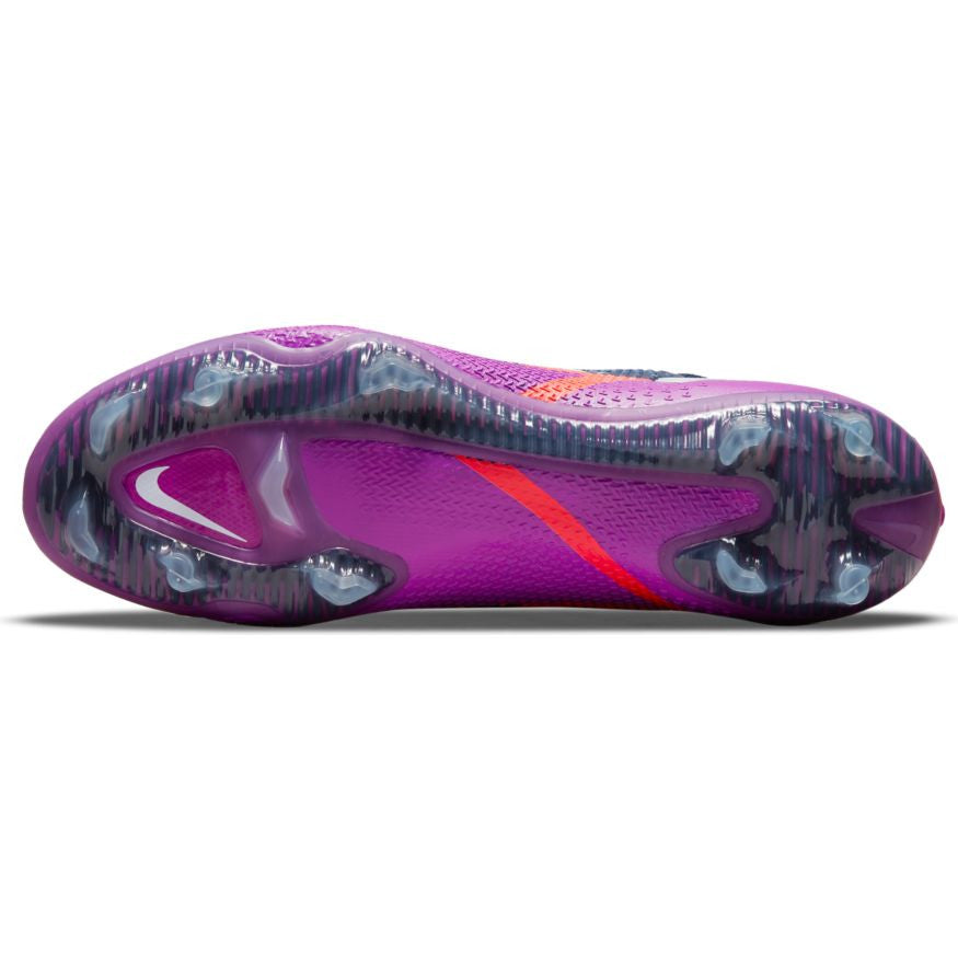 Nike Phantom Gt2 Elite FG - Navy/White/Purple Mens Firm Ground Mens 7.5 Navy/White/Purple - Third Coast Soccer