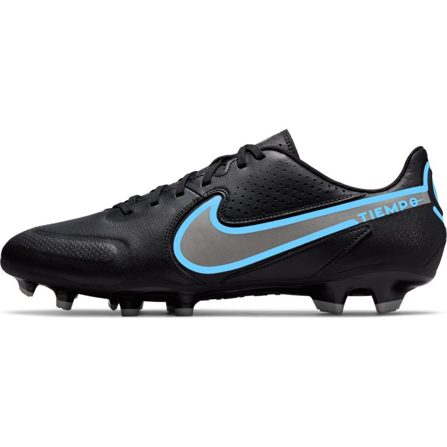 Nike Tiempo Legend 9 Academy FG - Black/Iron Grey Men's Footwear Closeout Black/Iron Grey Mens 6.5 - Third Coast Soccer