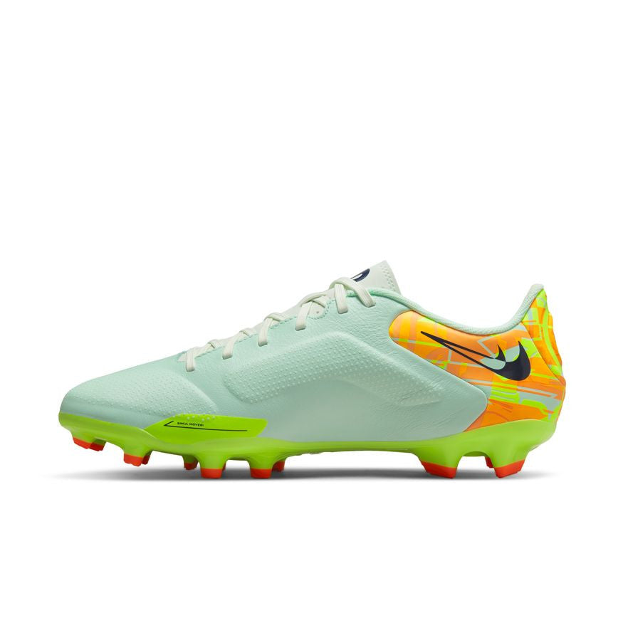 Nike Tiempo Legend 9 Academy FG - Mint Foam/Blackened Blue/Total Orange Mens Firm Ground Mens 7 Mint Foam/Blackened Blue/T O - Third Coast Soccer