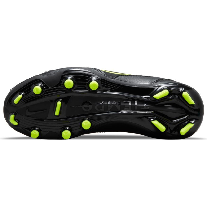 Nike Junior Tiempo Legend 9 Club FG -  Black/Volt Youth Firm Ground   - Third Coast Soccer