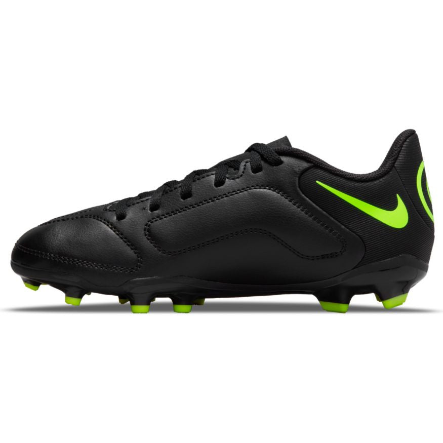 Nike Junior Tiempo Legend 9 Club FG -  Black/Volt Youth Firm Ground   - Third Coast Soccer