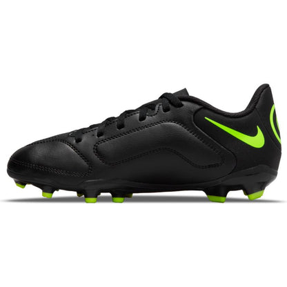Nike Junior Tiempo Legend 9 Club FG -  Black/Volt Youth Firm Ground   - Third Coast Soccer