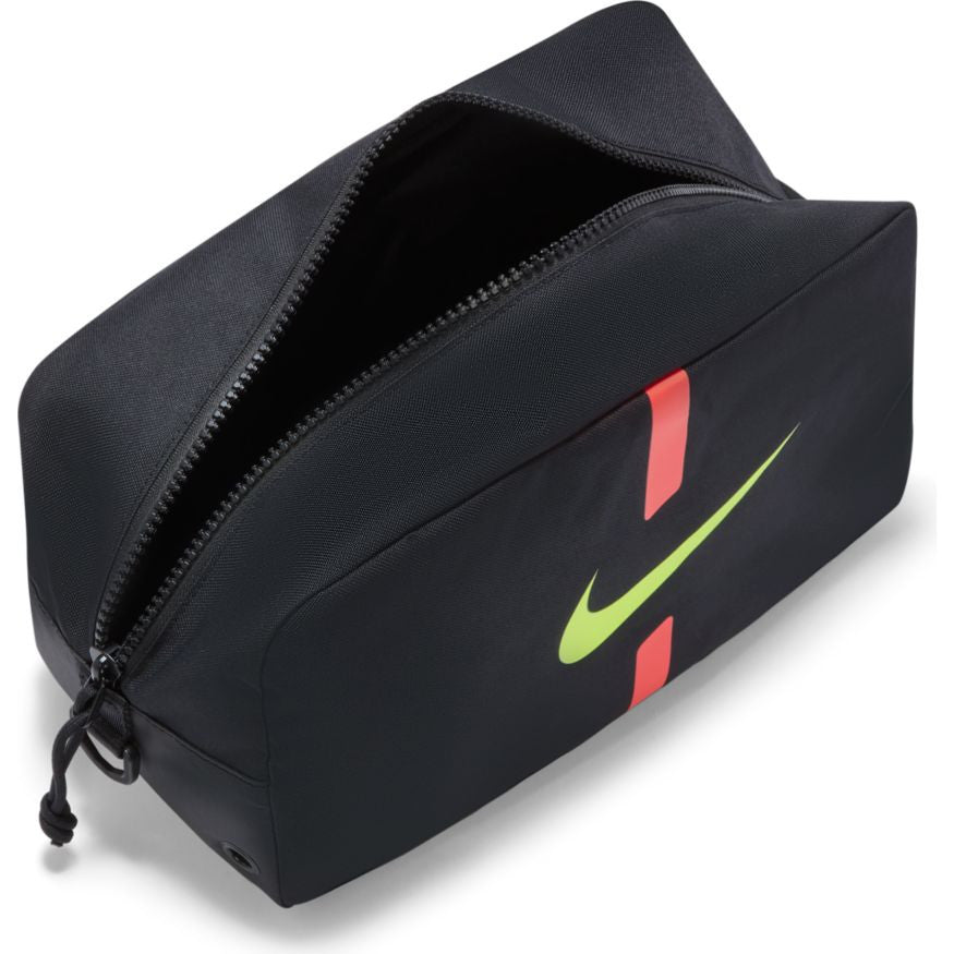 Nike Academy Shoe Bag - Black/Bright Crimson/Volt Player Accessories   - Third Coast Soccer