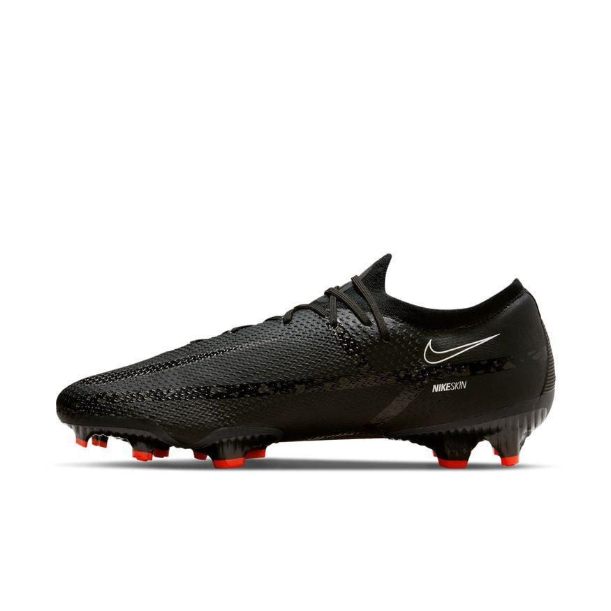 Nike Phantom Gt2 Pro FG - Black/Smoke Grey Mens Firm Ground Mens 7 Black/Smoke Grey/White - Third Coast Soccer