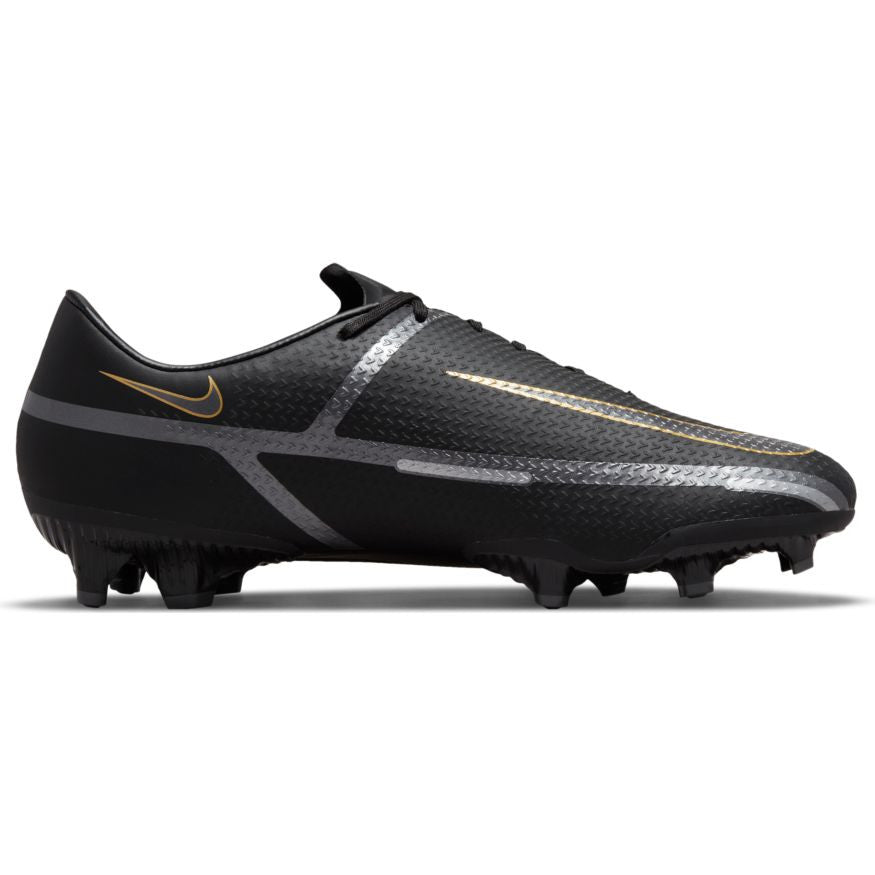 Nike Phantom GT2 Academy FG - Black/Metallic Grey/Metallic Gold Mens Footwear Mens 7 Black/Met Grey/Met Gold - Third Coast Soccer