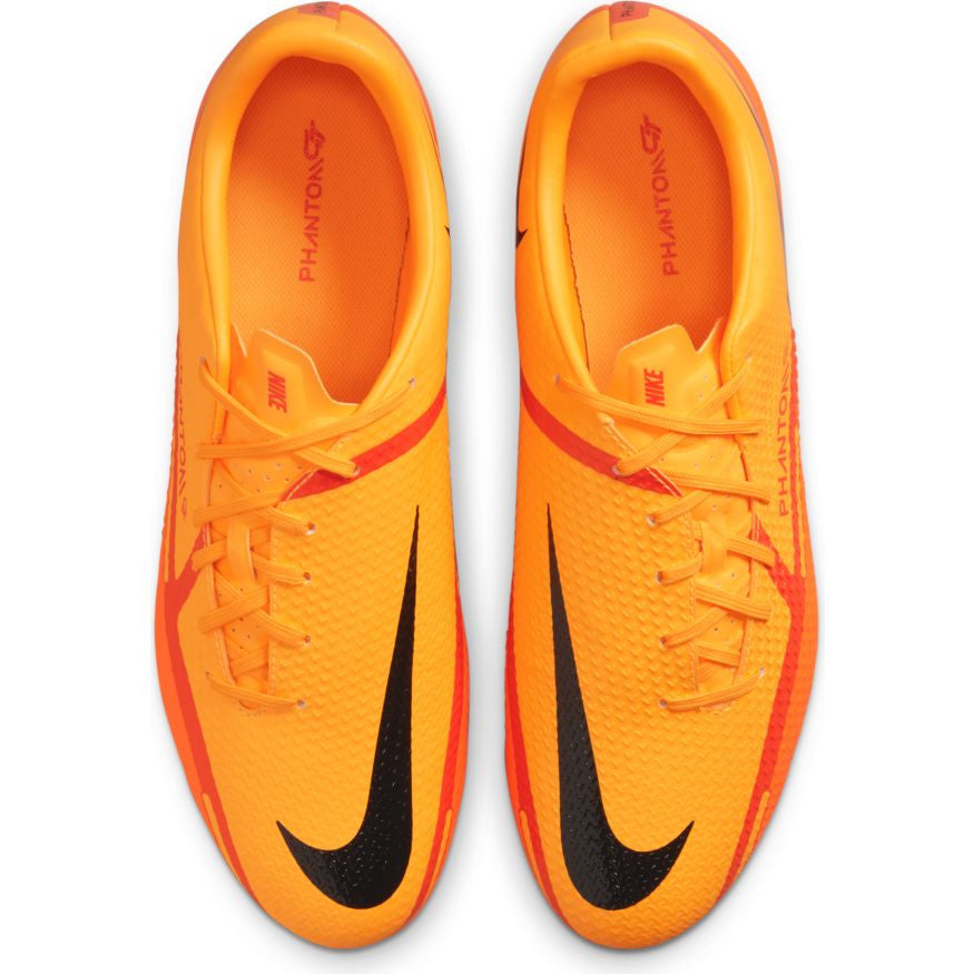 Nike Phantom GT2 Academy FG - Laser Orange/Black/Total Orange Men's Footwear Closeout Mens 9.5 Laser Orange/Black/Total Orang - Third Coast Soccer