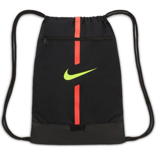 Nike Academy Gymsack - Black/Bright Crimson/Volt Equipment   - Third Coast Soccer