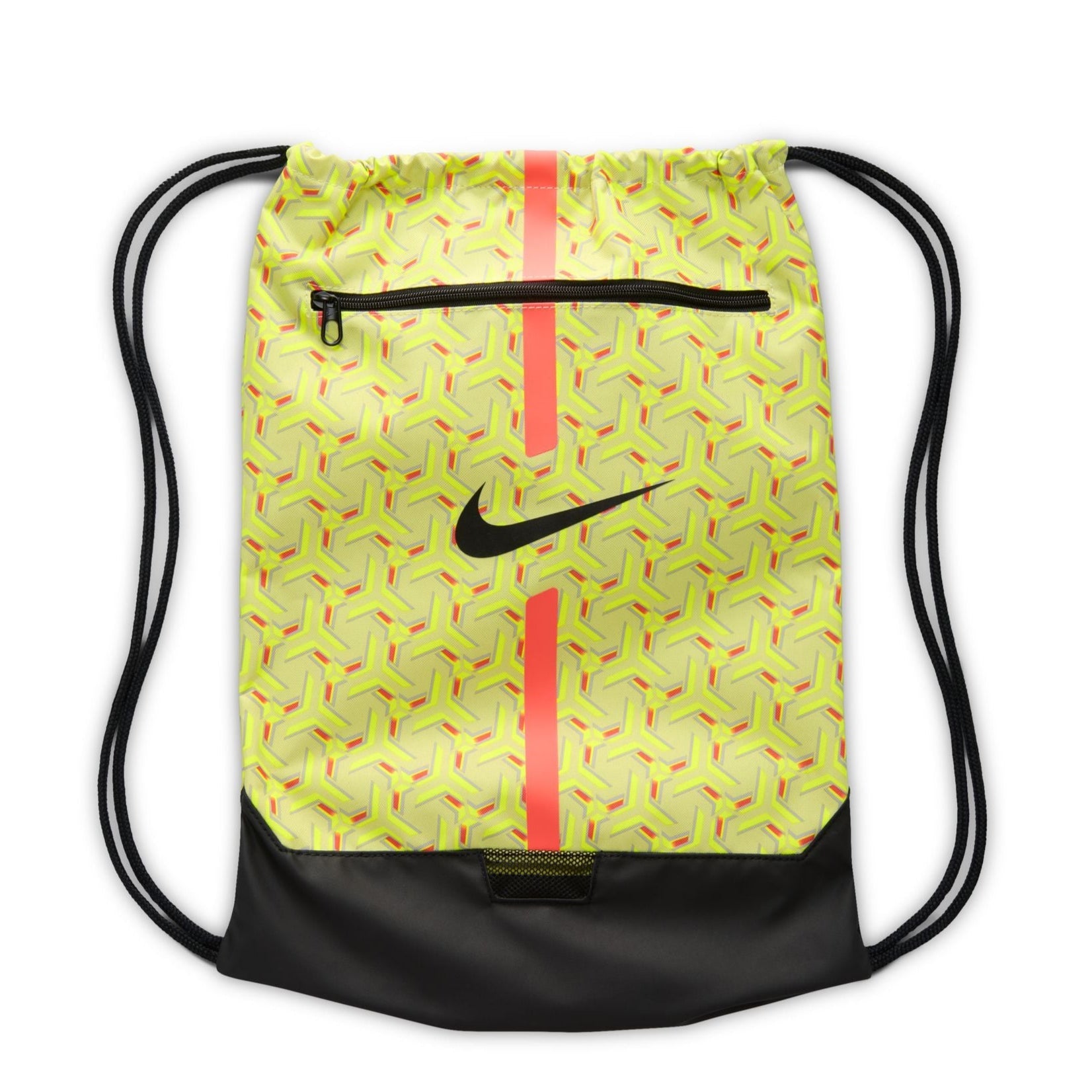 Nike Academy Gymsack - Limelight/Crimson/Black Bags - Third Coast Soccer