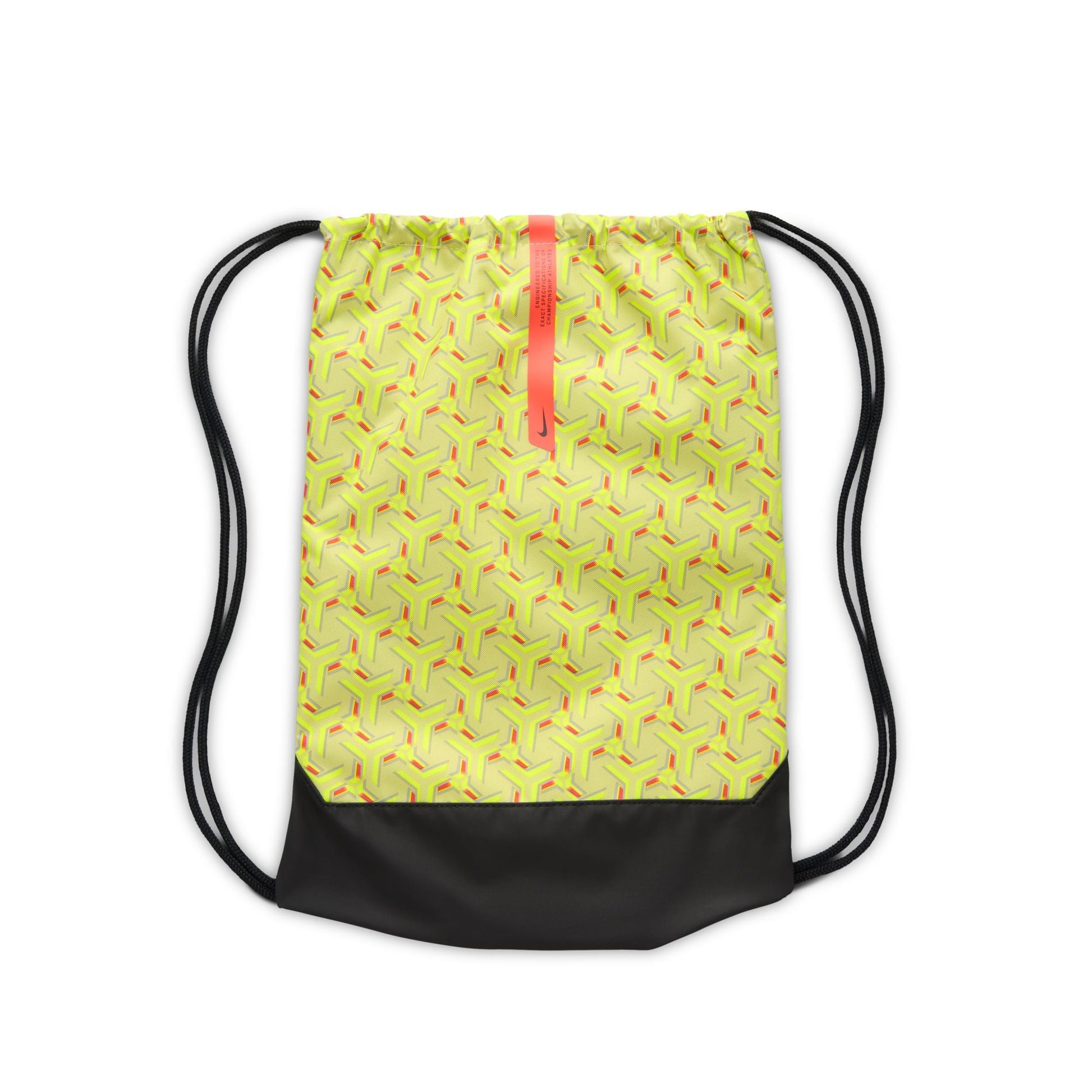 Nike Academy Gymsack - Limelight/Crimson/Black Bags - Third Coast Soccer