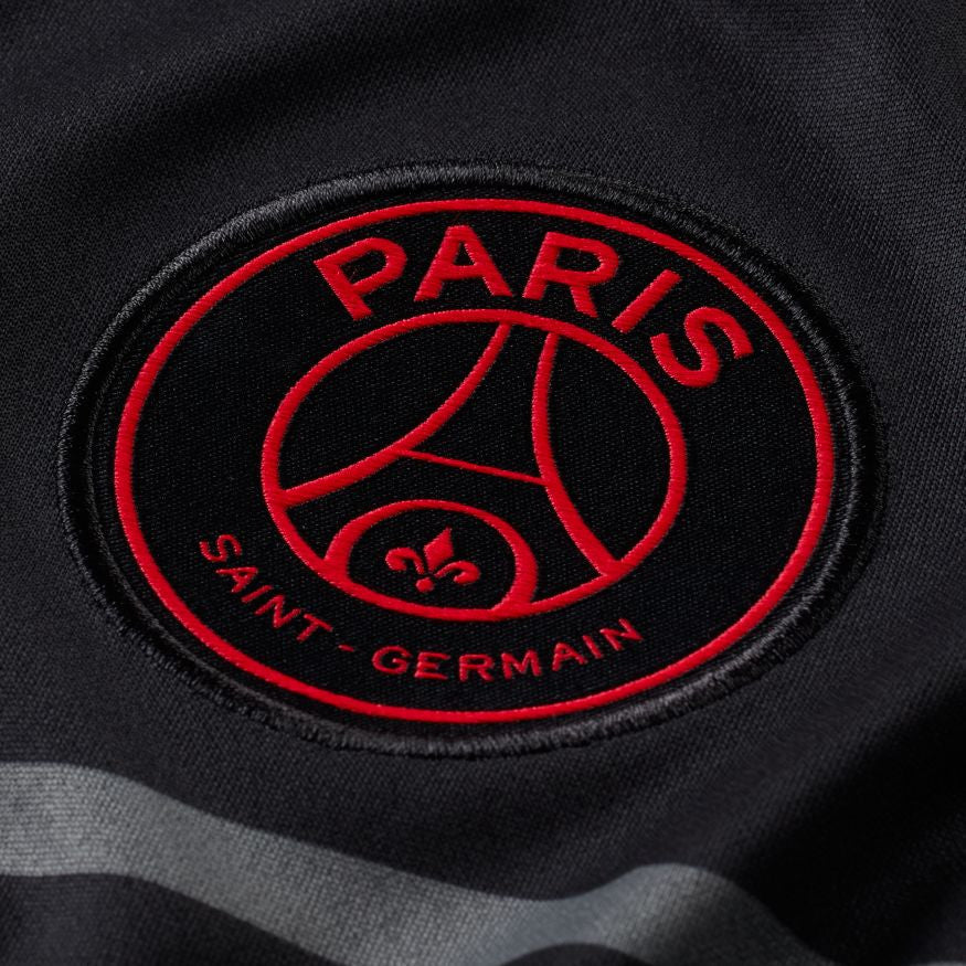 Nike Paris Saint-Germain Youth Third Jersey 21/22 Club Replica Youth Medium Black/Dark Grey/White/Siren Re - Third Coast Soccer