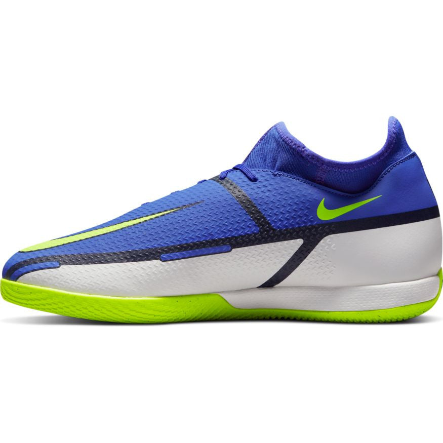 Nike Phantom Gt2 Academy IC - Sapphire/Volt/Grey Fog Mens Indoor Mens 7 Sapphire/Volt/Grey Fog/Blue Vo - Third Coast Soccer
