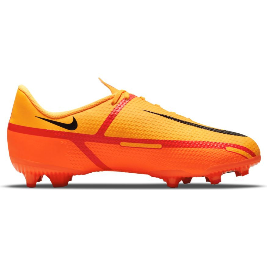 Nike Junior Phantom GT2 Academy MG - Laser Orange/Black/Total Orange Youth Footwear Closeout Youth 2.5 Laser Orange/Black/Total Orang - Third Coast Soccer