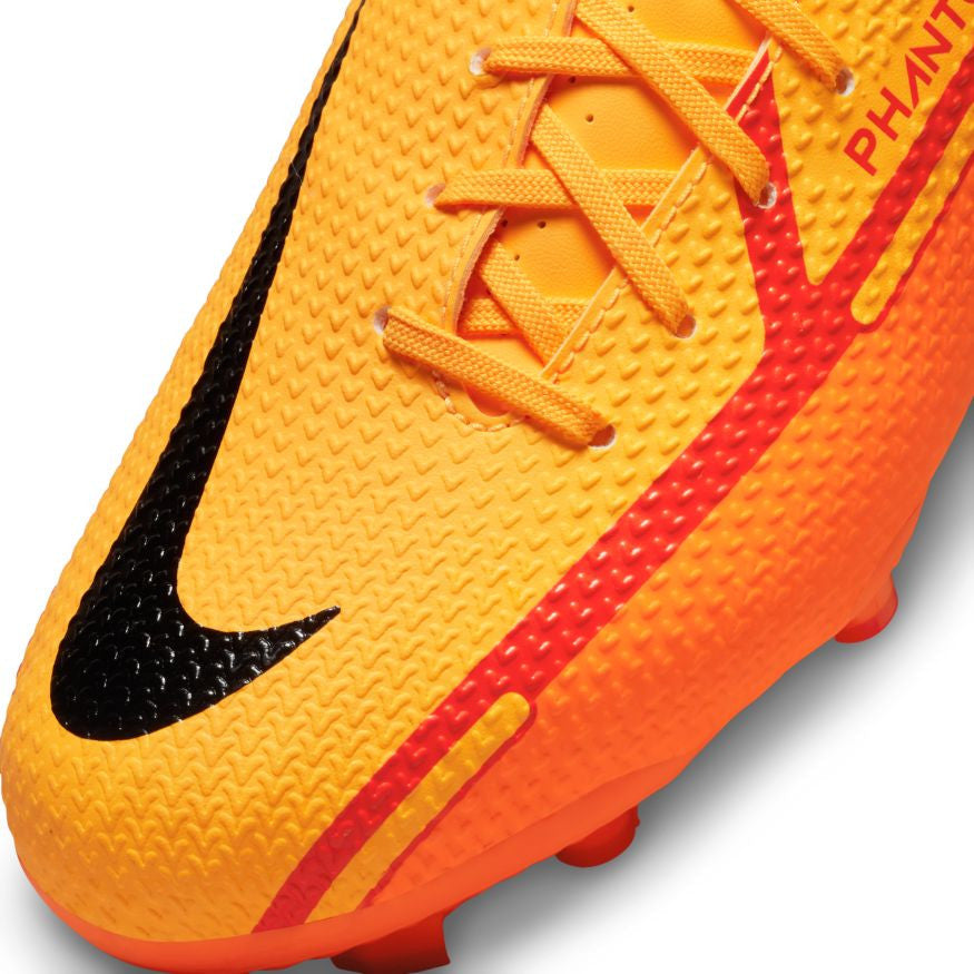 Nike Junior Phantom GT2 Academy MG - Laser Orange/Black/Total Orange Youth Footwear Closeout Youth 4 Laser Orange/Black/Total Orang - Third Coast Soccer