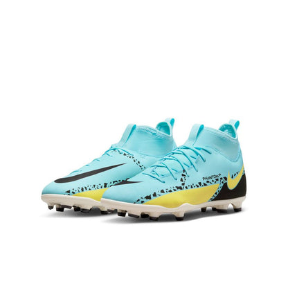 Nike Junior Phantom GT2 Club Dynamic Fit FG - Glacier Ice/Black/Yellow Youth Footwear Closeout Glacier Ice/Black/Yellow Strike Youth 1 - Third Coast Soccer