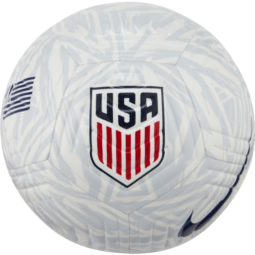 Nike US Strike Ball - White/Pure Platinum/Loyal Blue Balls Size 5 White/Pure Platinum/Loyal Blue - Third Coast Soccer