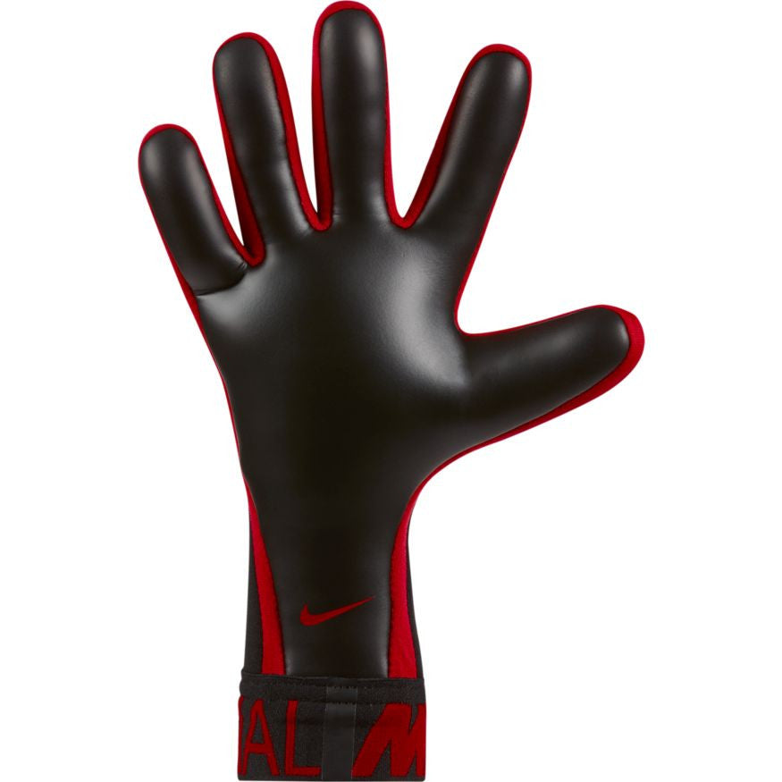 Nike Mercurial Touch Victory Goalkeeper Glove - Black/Chile Red Gloves Black/Chile Red/Black Size 10 - Third Coast Soccer