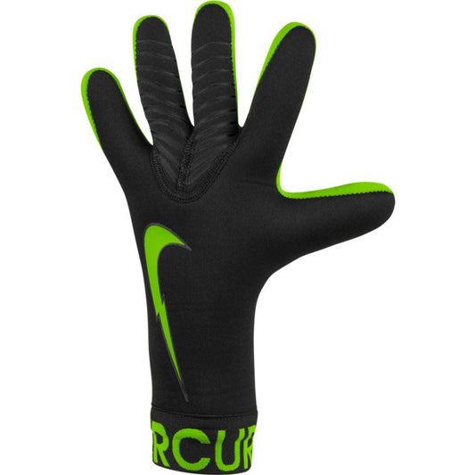 Nike Mercurial Touch Victory Goalkeeper Glove - Black/Volt Gloves Black/Black/Volt Size 11 - Third Coast Soccer