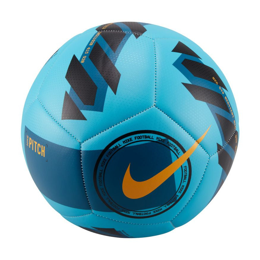 Nike Pitch Ball - Chlorine Blue/Marina/Laser Orange Balls Size 5 Chlorine Blue/Marina/Laser Ora - Third Coast Soccer