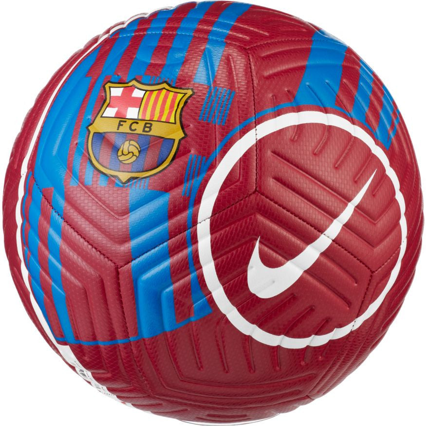 Nike Fc Barcelona Strike Ball - Nobel Red/Pale Ivory Balls Size 5 Noble Red/Soar/Pale Ivory - Third Coast Soccer
