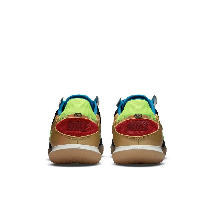 Nike Streetgato - Black/Volt/Cyber Teal Mens Footwear   - Third Coast Soccer