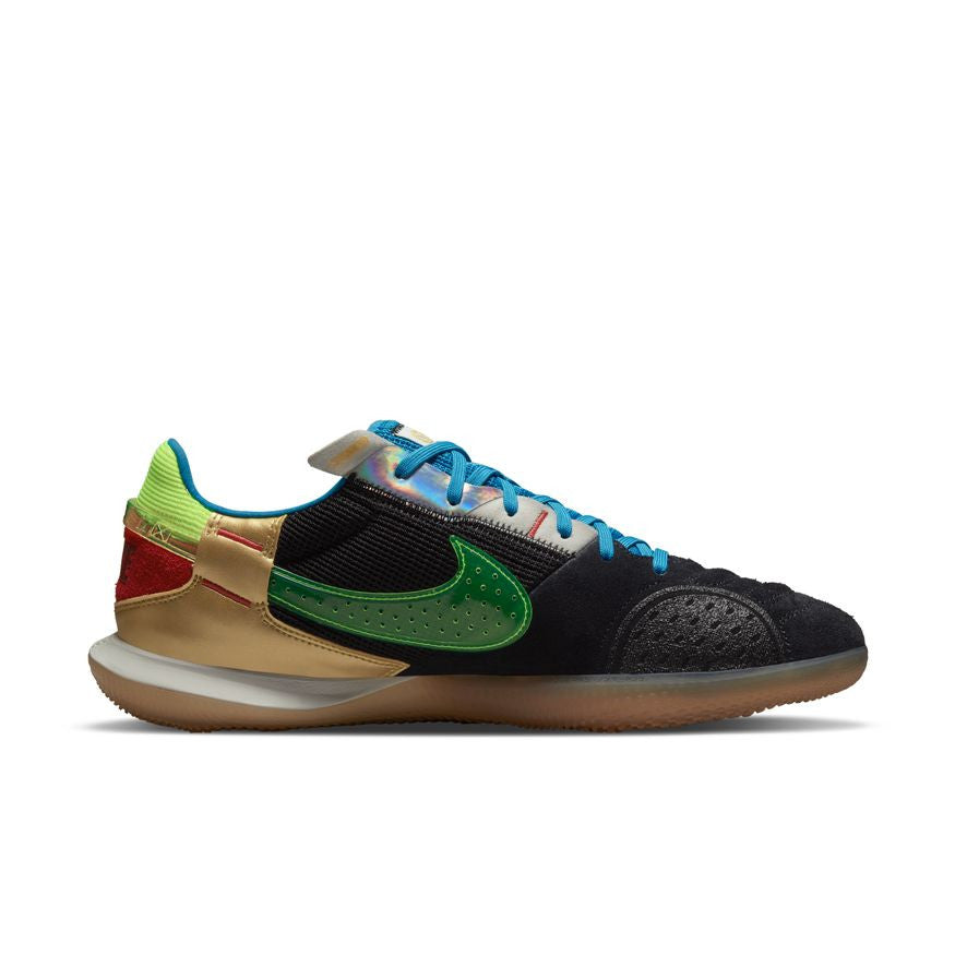 Nike Streetgato - Black/Volt/Cyber Teal Mens Footwear   - Third Coast Soccer