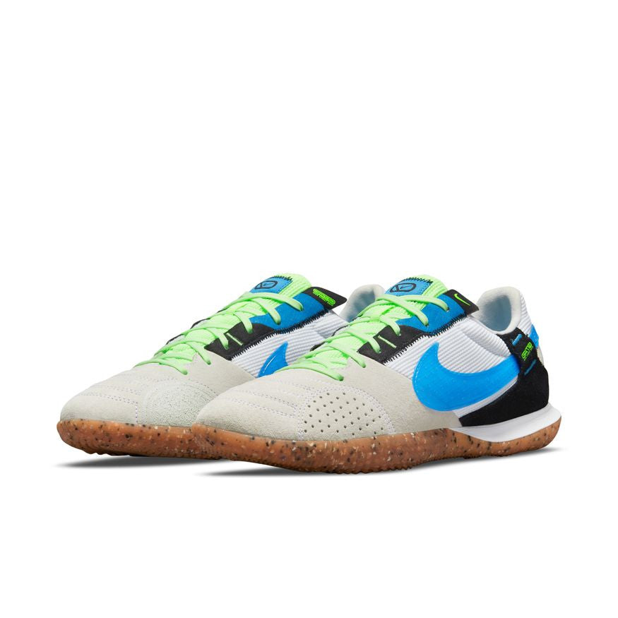 Nike Streetgato - White/Lite Photo Blue/Black Mens Footwear Mens 6.5 White/Lite Photo Blue/Black - Third Coast Soccer