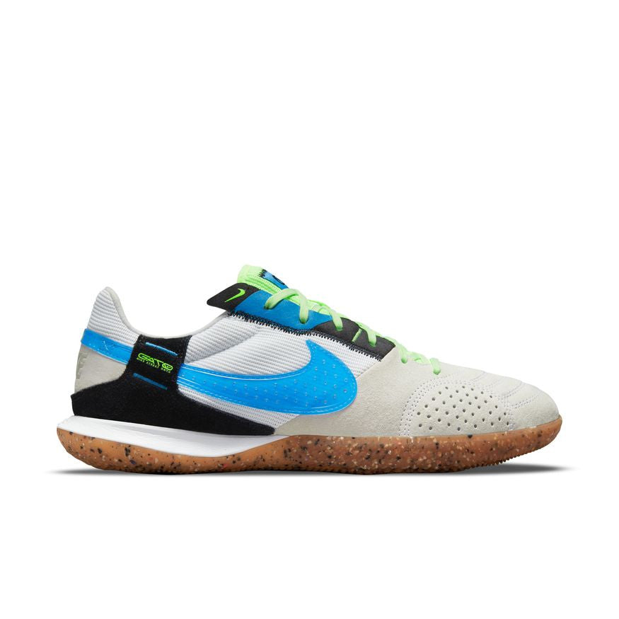 Nike Streetgato - White/Lite Photo Blue/Black Mens Footwear Mens 8 White/Lite Photo Blue/Black - Third Coast Soccer
