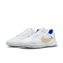 Nike Street Gato - White/Gold/Royal Men's Footwear Closeout   - Third Coast Soccer
