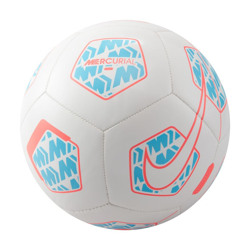 Nike Mercurial Fade Ball - White/Hot Punch/Baltic Blue Balls Size 5 White/Hot Punch/Baltic Blue - Third Coast Soccer