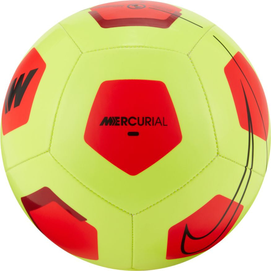 Nike Mercurial Fade Ball - Volt/Bright Crimson Balls Size 4 Volt/Bright Crimson - Third Coast Soccer