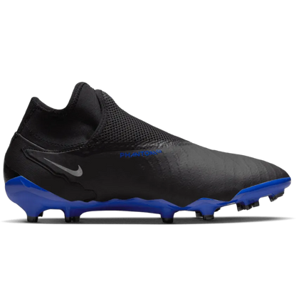 Nike Phantom GX Pro FG - Black/Chrome/Hyper Royal Men's Footwear Closeout - Third Coast Soccer